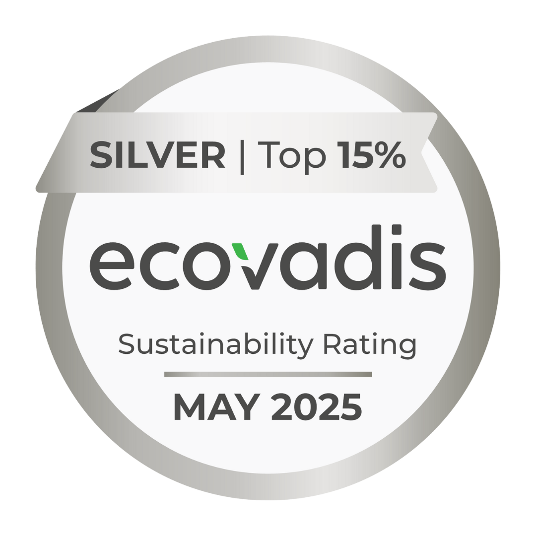 Ecovadis Bronze Sustainability Rating February 2024 Badge