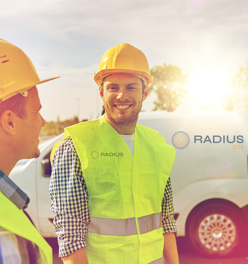 Radius CTS employee on site