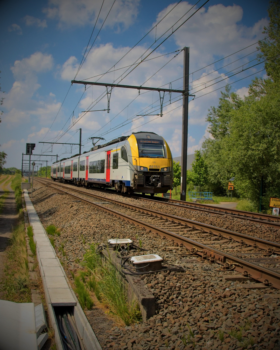 Welle Train Image diggers installing pipework at the side of the runway at cork airport in ireland