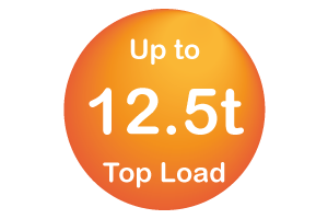 12.5t top load