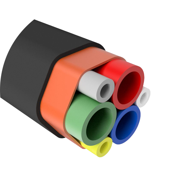 Microduct assembly hybrid